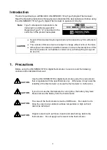 Preview for 3 page of JAPAN UNIX UNI-SENSOR 701A Operating Instructions Manual