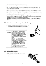 Preview for 7 page of JAPAN UNIX UNI-SENSOR 701A Operating Instructions Manual