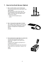 Preview for 10 page of JAPAN UNIX UNI-SENSOR 701A Operating Instructions Manual