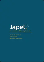 JAPET MEDICAL DEVICES Japet.W User Manual preview