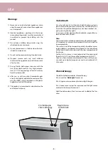 Preview for 8 page of jaquar Smart Vapour 0015 Manual For Installation And Use