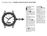 Предварительный просмотр 15 страницы Jaquet Droz GRANDE HEURE MINUTE QUANTIEME Manual