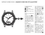 Предварительный просмотр 19 страницы Jaquet Droz GRANDE HEURE MINUTE QUANTIEME Manual