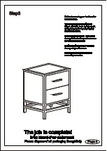 Предварительный просмотр 4 страницы Jar Furniture INDIE LW1694 Assembly Instructions