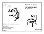 Jar Furniture NEW ENGLAND Assembly Instructions preview