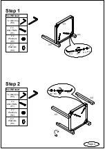 Preview for 4 page of Jar Furniture VICTORIA VD1679S Assembly Instructions Manual