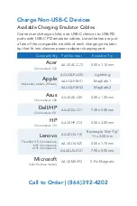 Preview for 8 page of JAR Systems A4-USBC-PB User Manual