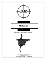 JARD Marlin XT Operator'S Instruction Manual preview