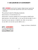 Preview for 22 page of JARDIBRIC 70233464 Quick Installation Manual