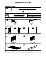 Предварительный просмотр 4 страницы Jardine BRADFORD 0316T00 Manual