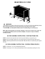 Предварительный просмотр 8 страницы Jardine BRADFORD 0316T00 Manual