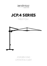 JARDINICO Caractere JCP.401 Assembly And Adjustment preview