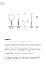 Preview for 3 page of JARDINICO Caractere JCP.6 Series Assembly And User'S Manual