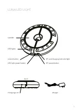 Предварительный просмотр 3 страницы JARDINICO LUNA LED LIGHT Assembly And Operation Manual