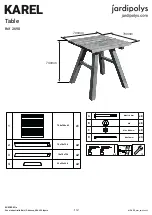 Предварительный просмотр 1 страницы jardipolys KAREL 2690 Manual