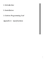 Preview for 3 page of JARLTECH 1260A Operation Manual