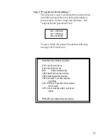 Предварительный просмотр 21 страницы JARLTECH 8081 Operation Manual