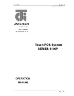 Предварительный просмотр 1 страницы JARLTECH 8100p series		 Operation Manual