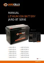 Предварительный просмотр 1 страницы Jarocells JARO-BT Series Manual