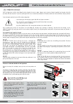 Preview for 4 page of JAROLIFT Klebfix Installation Instructions Manual