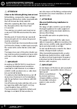 Preview for 8 page of JAROLIFT TDEF10-14 Original Assembly And Operating Instructions