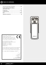 Предварительный просмотр 26 страницы JAROLIFT TDRC01H Original Instructions Manual