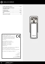 Предварительный просмотр 34 страницы JAROLIFT TDRC01H Original Instructions Manual