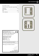 Предварительный просмотр 11 страницы JAROLIFT TDRC01W Original Assembly And Operating Instructions