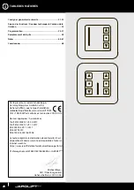 Предварительный просмотр 20 страницы JAROLIFT TDRC01W Original Assembly And Operating Instructions