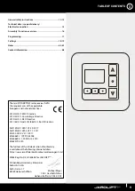 Предварительный просмотр 11 страницы JAROLIFT TDRRT-01W Original Instructions Manual