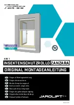 JAROLIFT ZANZARA 4251648823599 Original Instructions Manual preview