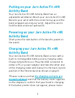 Preview for 4 page of Jarv active fit +hr User Manual