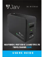 Jarv JRV-TC2100-BLK User Manual предпросмотр