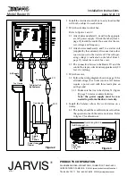 Preview for 12 page of Jarvis Buster IV Operation Instruction Manual