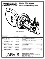 Jarvis SEC 280-4 Manual preview