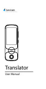 Preview for 1 page of Jarvisen Translator User Manual