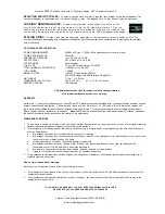 Preview for 2 page of Jas Audio Green Power CD-1 Operating Instructions