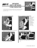 Jas EZ Shoulder Body Cuff Fitting Instructions предпросмотр