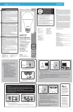 Предварительный просмотр 5 страницы Jasco 39723 Quick Start Manual