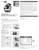 Preview for 1 page of Jasco UltraPro 54850 Quick Start Manual