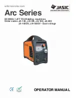 Jasic Arc JA-140 Operator'S Manual preview