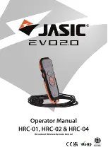 Jasic EVO 2.0 HRC-01 Operator'S Manual preview