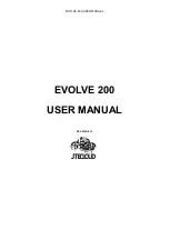 Jasic EVOLVE 200 User Manual preview