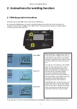 Preview for 13 page of Jasic EVOLVE 200 User Manual