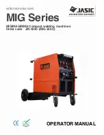 Jasic JM-350C Operator'S Manual preview