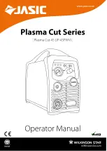 Предварительный просмотр 1 страницы Jasic JP-45PWV Operator'S Manual