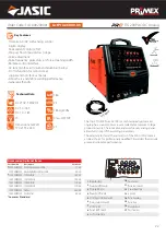 Jasic JT-200A Operator'S Manual preview