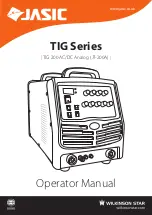 Предварительный просмотр 2 страницы Jasic JT-200A Operator'S Manual