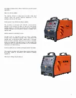 Preview for 7 page of Jasic JT-200D Operator'S Manual