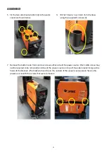 Preview for 6 page of Jasic JT-300P-WC Assembly Instructions Manual